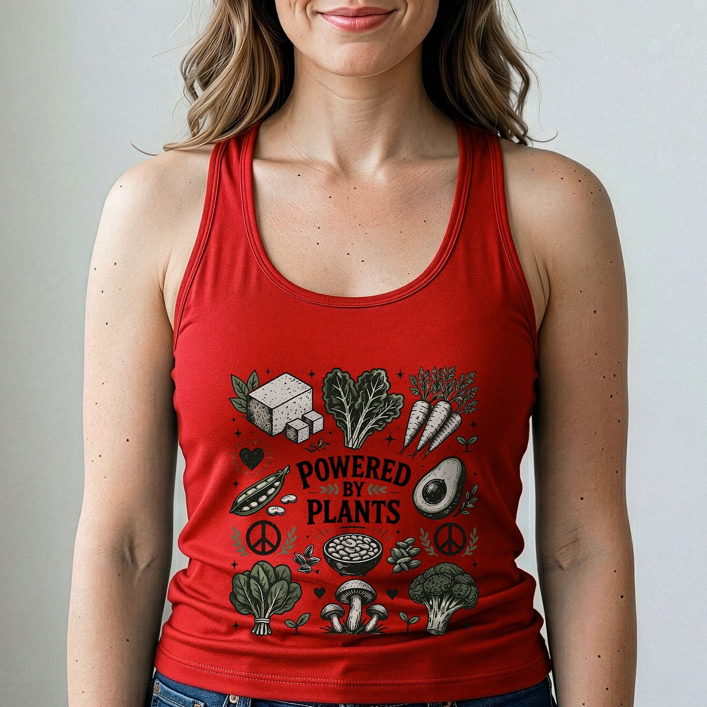 Powered By Plants #3 Vegan Tank Top