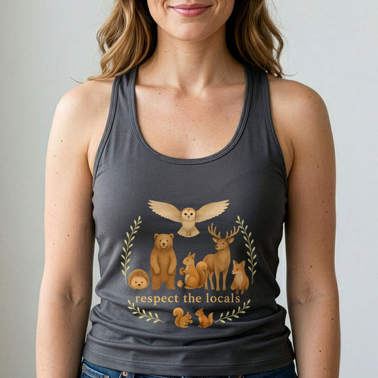 Respect The Locals #2 Vegan Tank Top