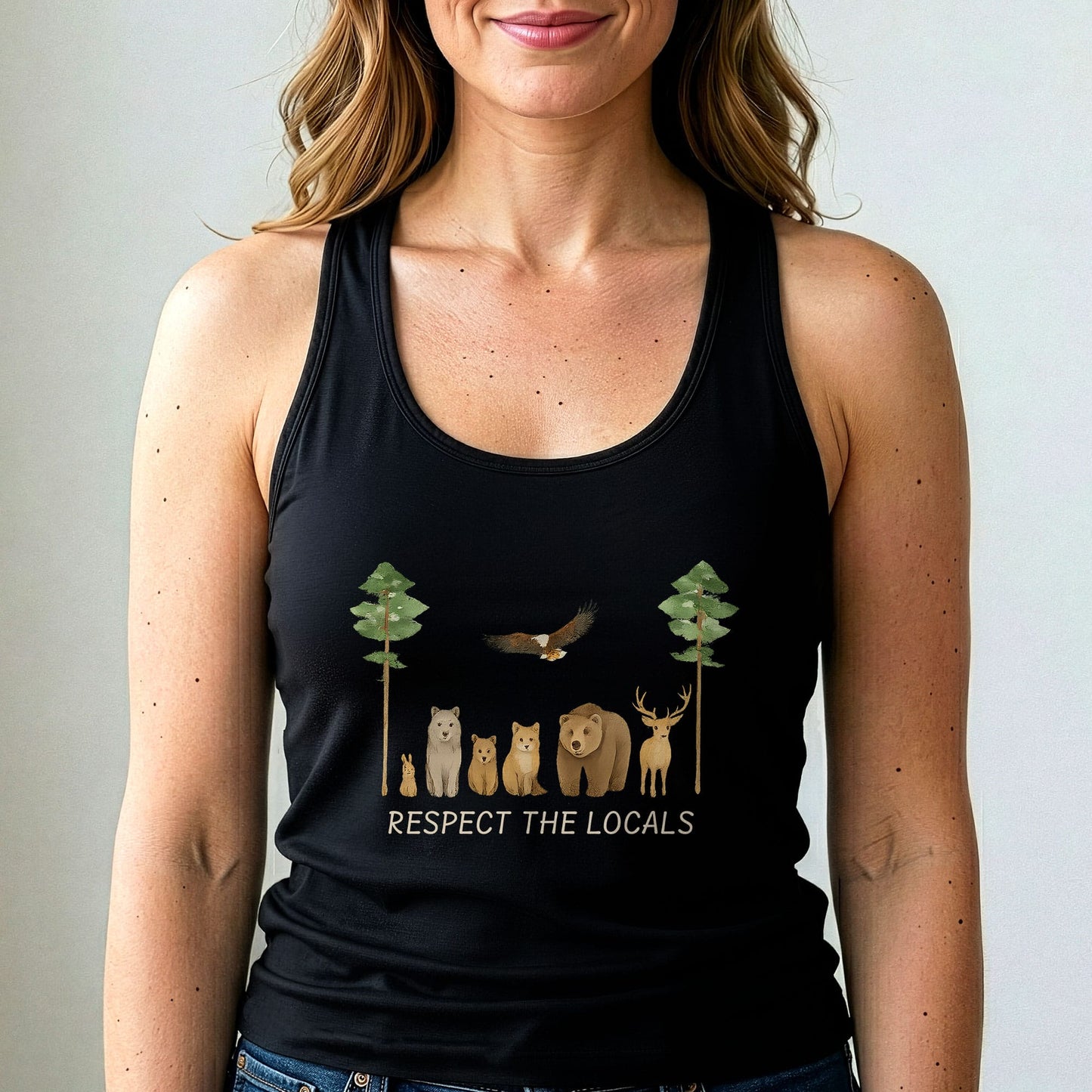 Respect The Locals Vegan Tank Top