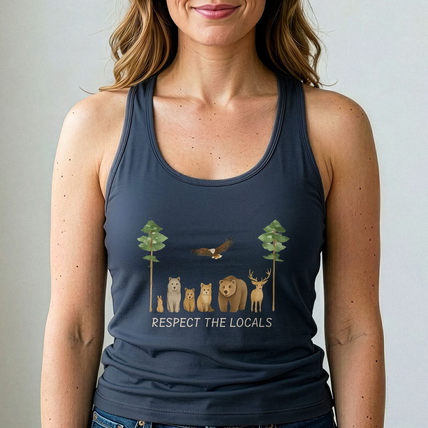 Respect The Locals Vegan Tank Top