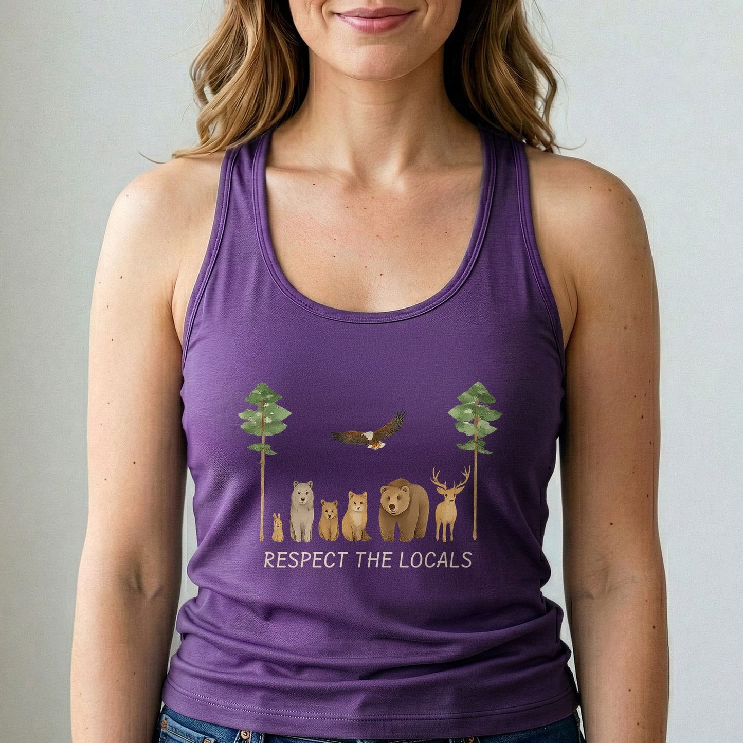 Respect The Locals Vegan Tank Top