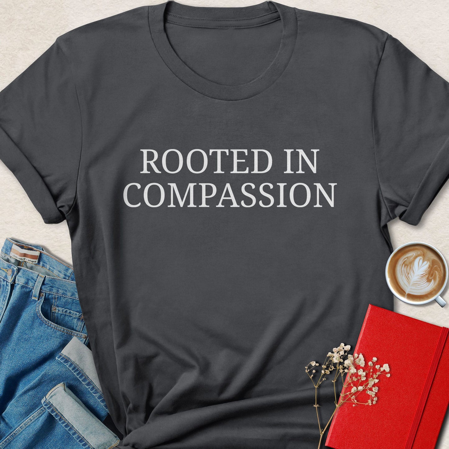 Rooted in Compassion Minimalist T-Shirt