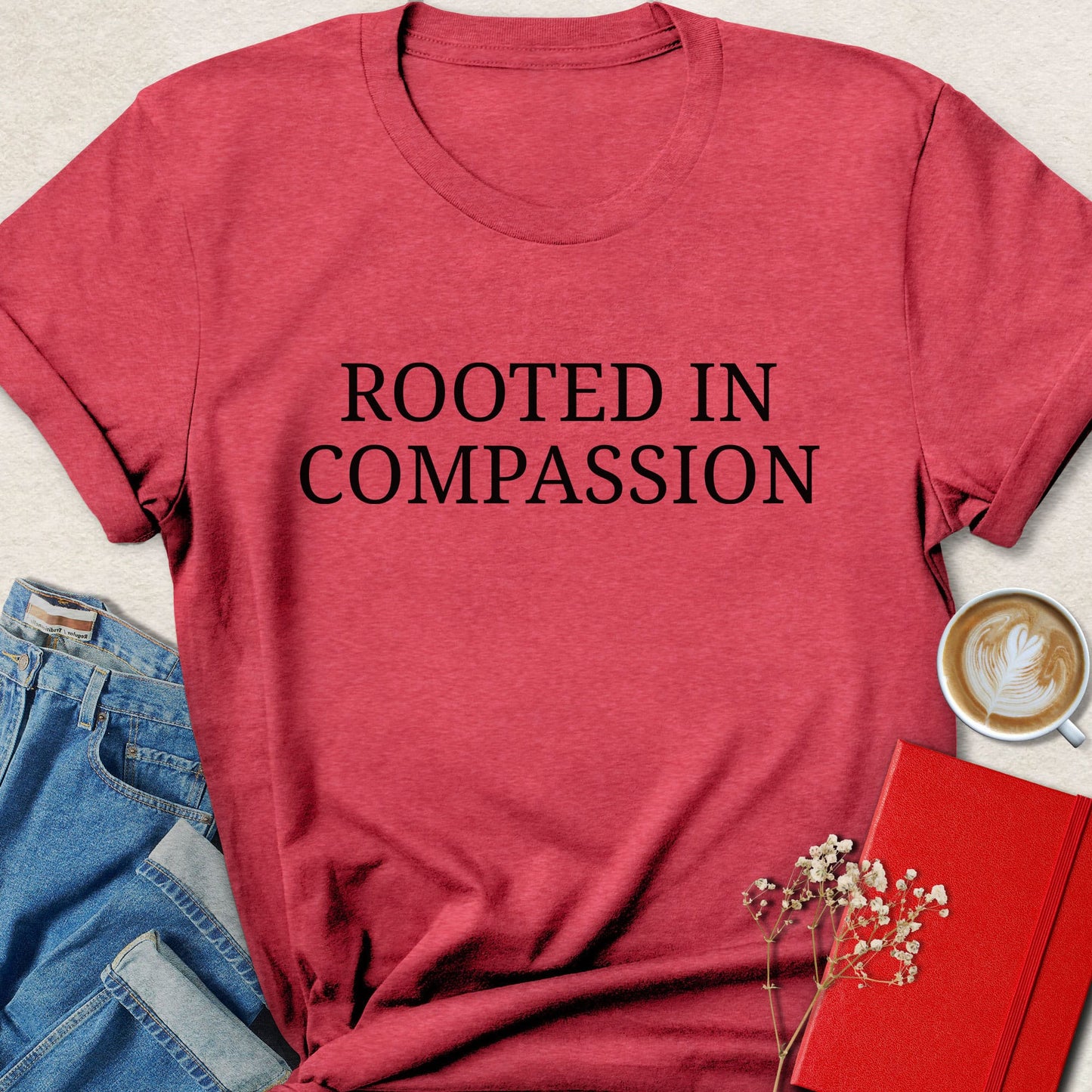 Rooted in Compassion Minimalist T-Shirt