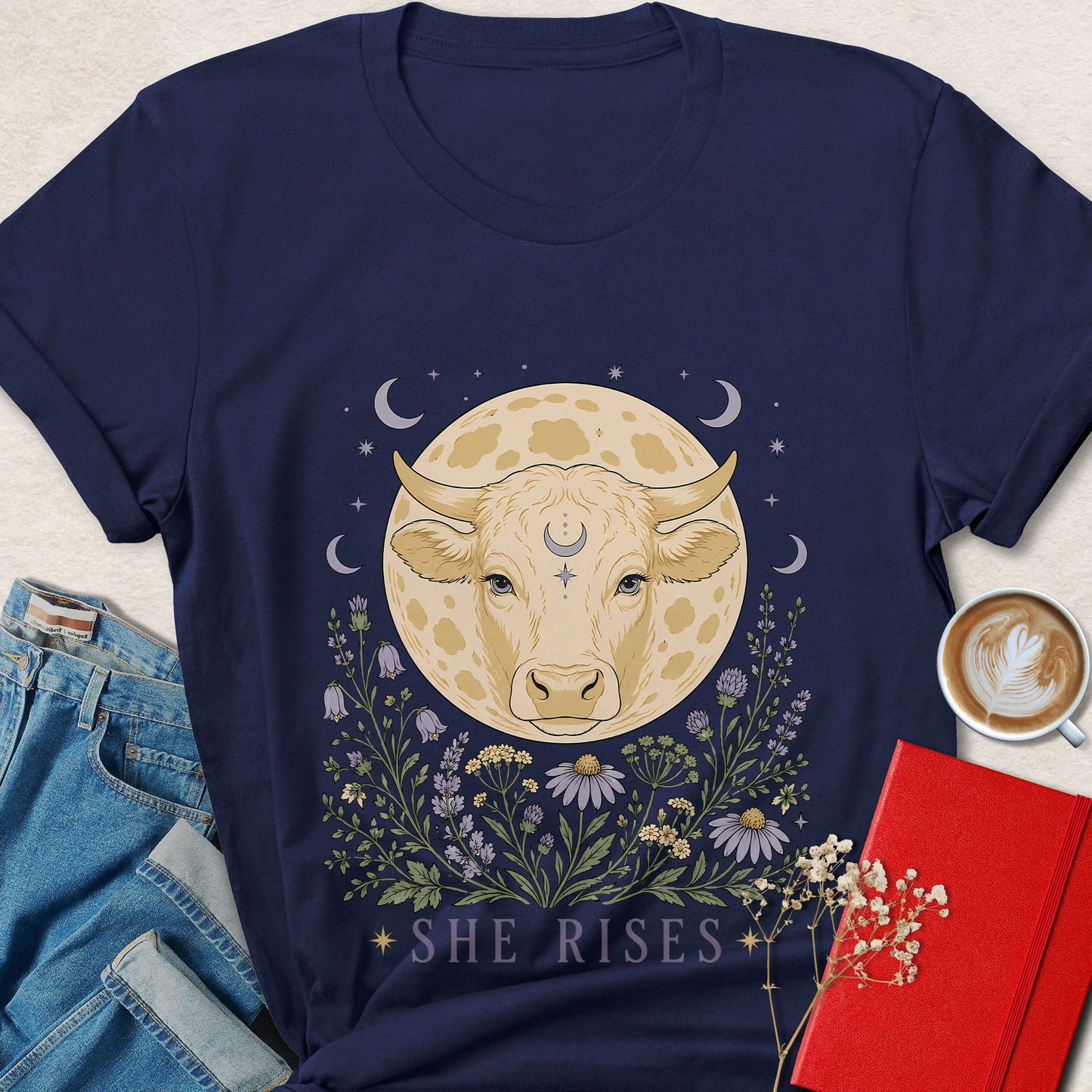 She Rises Sacred Cow T-Shirt