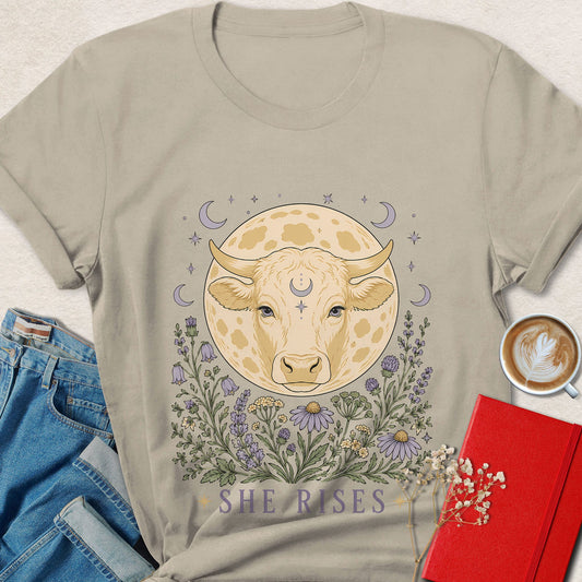She Rises Sacred Cow T-Shirt