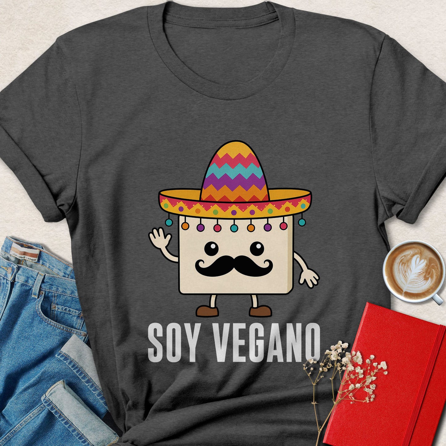 Soy Vegano Tofu Character T-Shirt