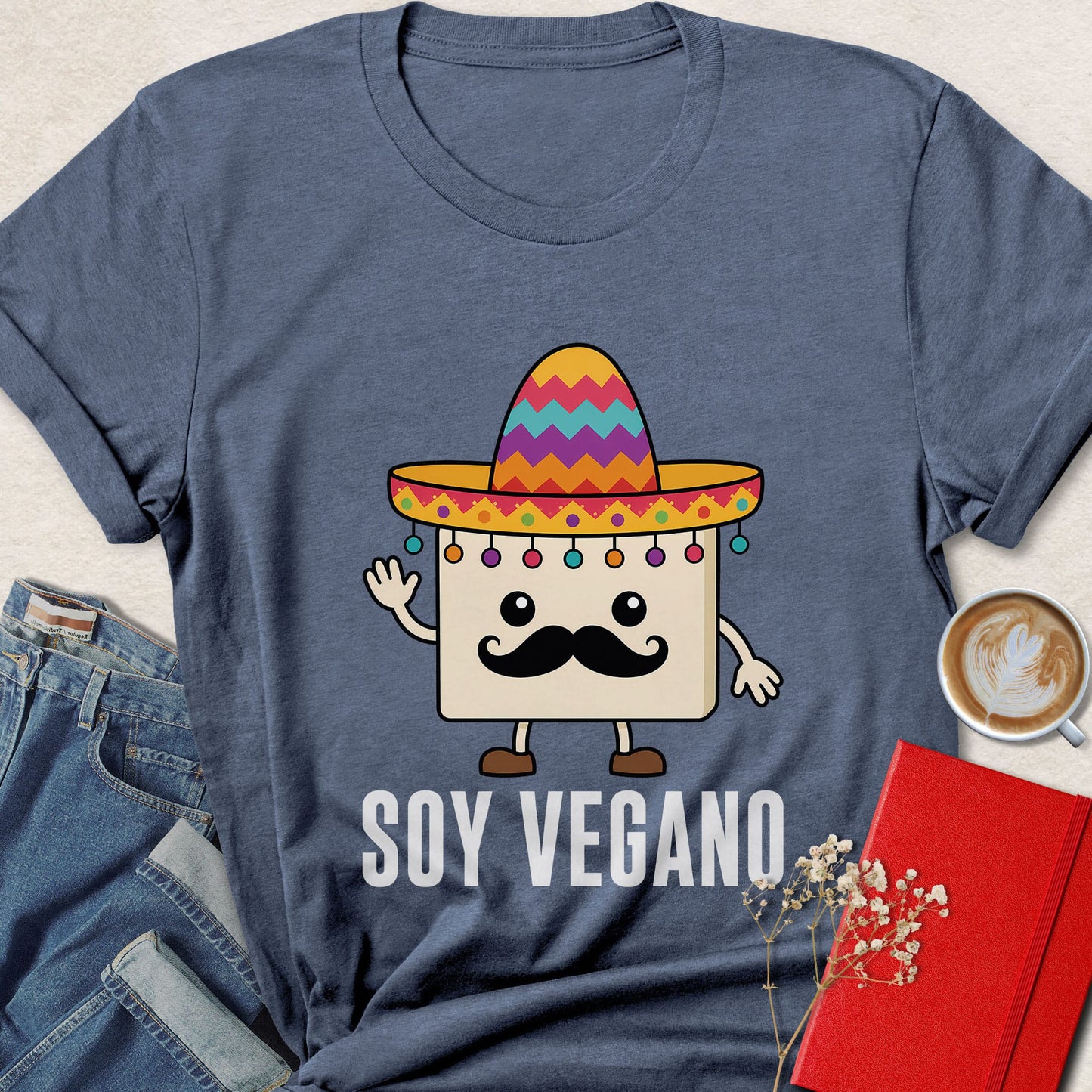 Soy Vegano Tofu Character T-Shirt