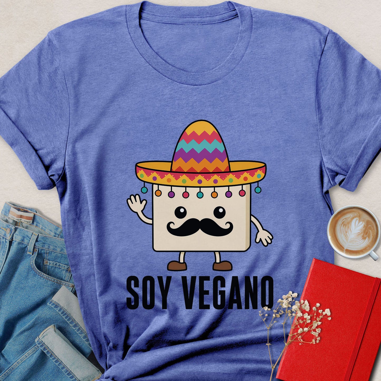 Soy Vegano Tofu Character T-Shirt