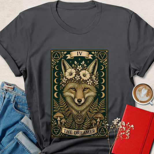 Fox Tarot T-Shirt | The Dreamer Woodland Graphic Tee
