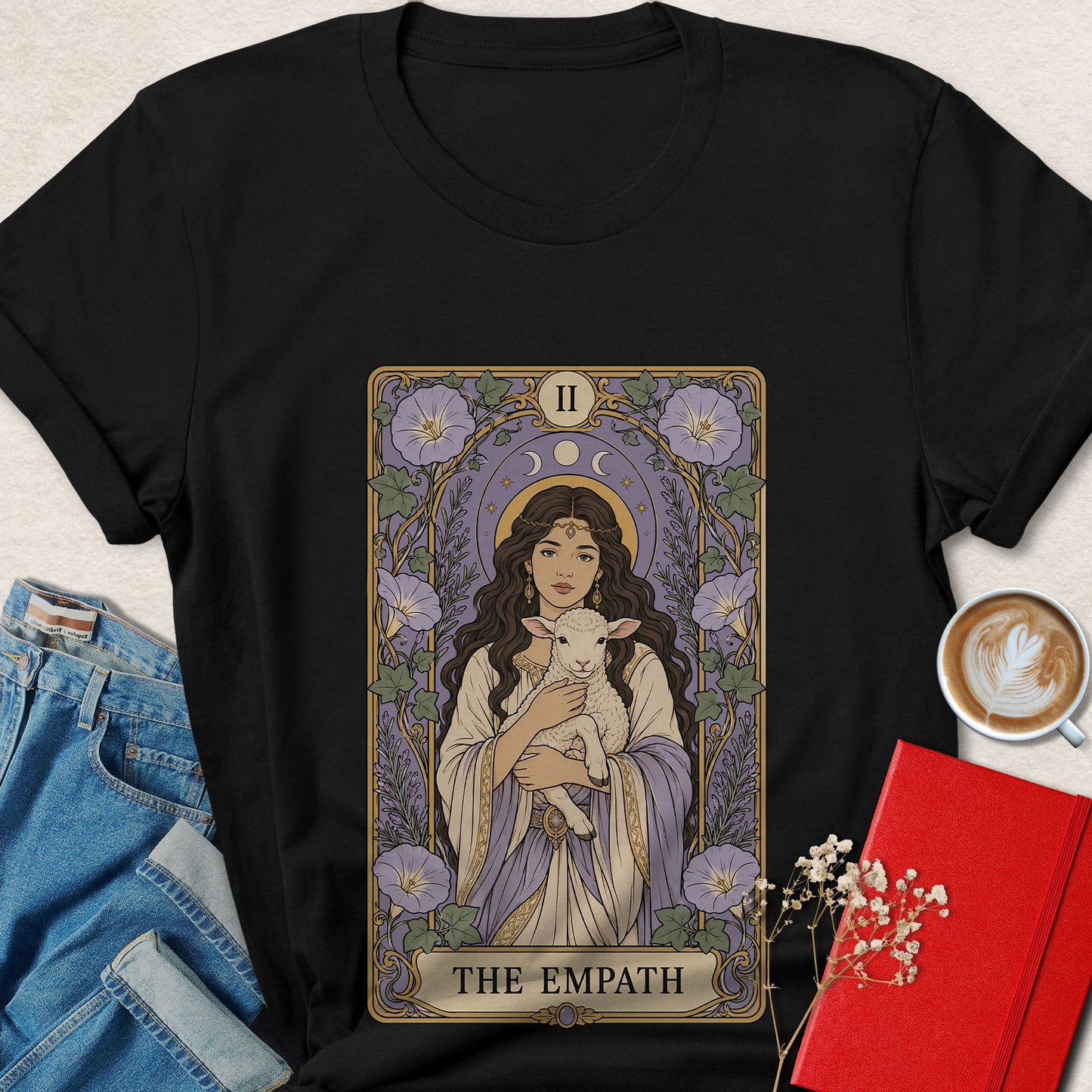 The Empath Tarot Art T-Shirt