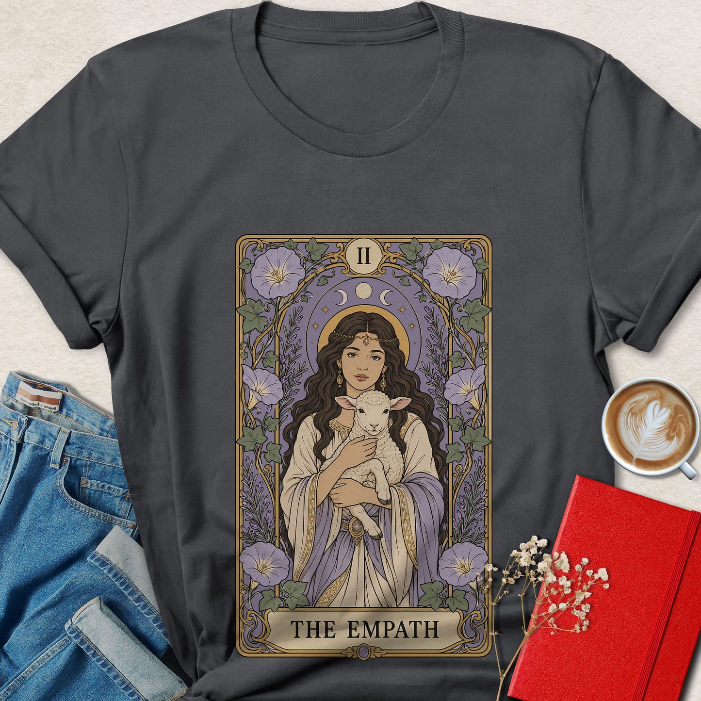 The Empath Tarot Art T-Shirt