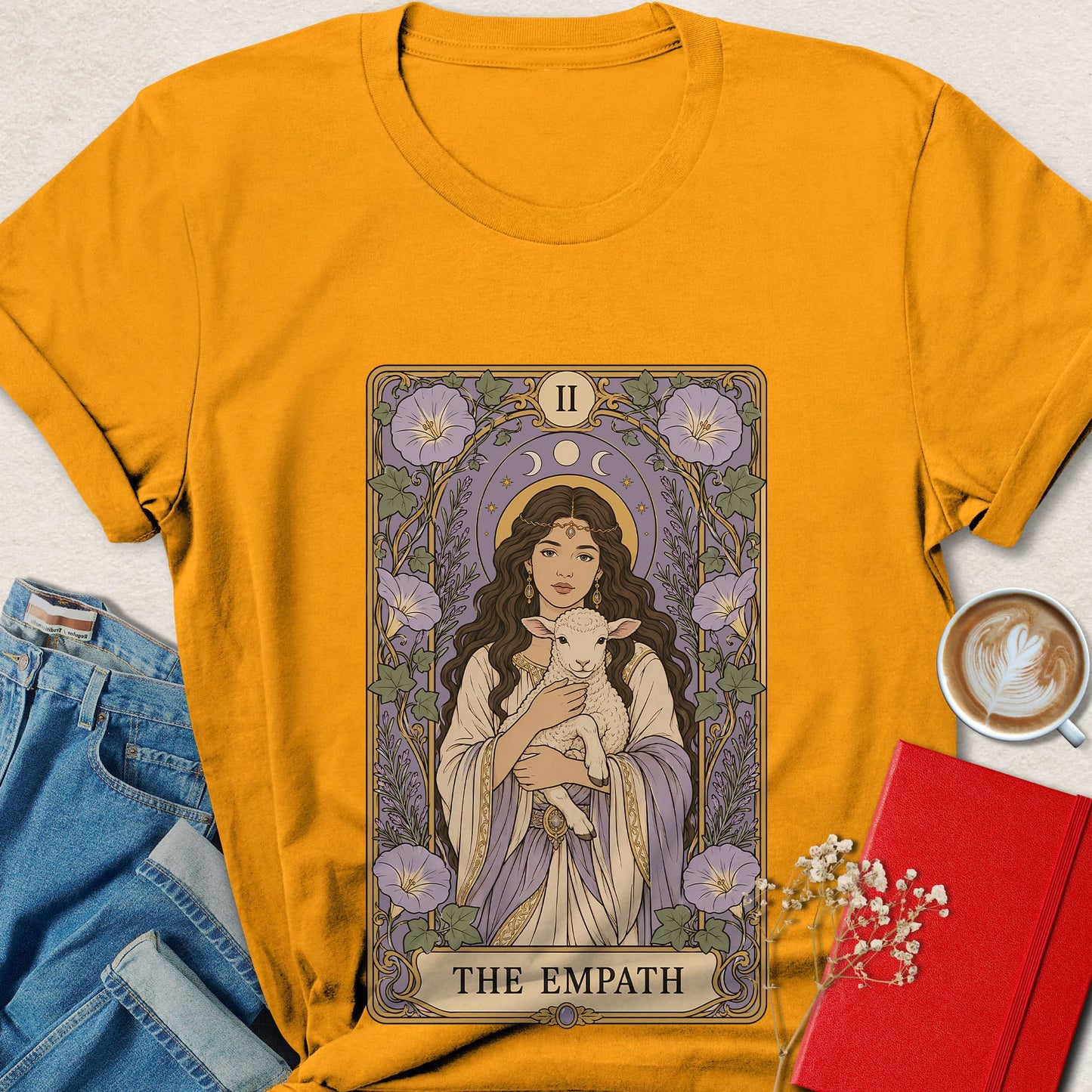 The Empath Tarot Art T-Shirt