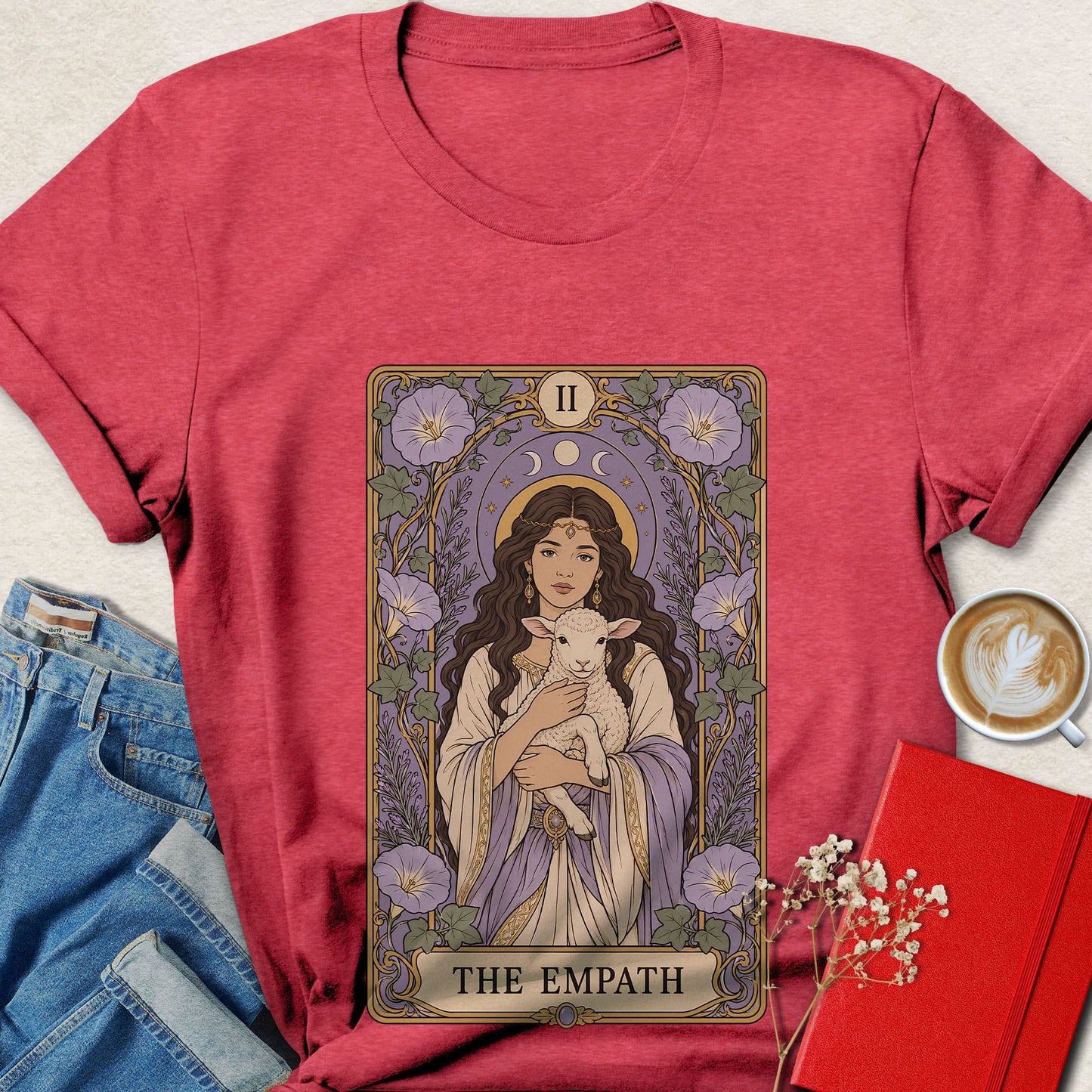 The Empath Tarot Art T-Shirt
