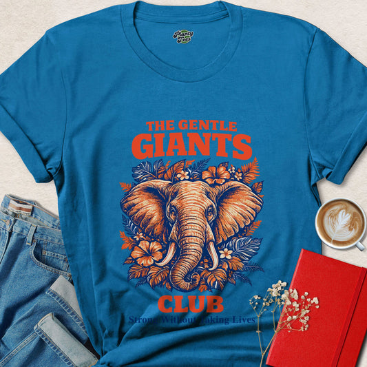 Gentle Giants Elephant Vegan Shirt