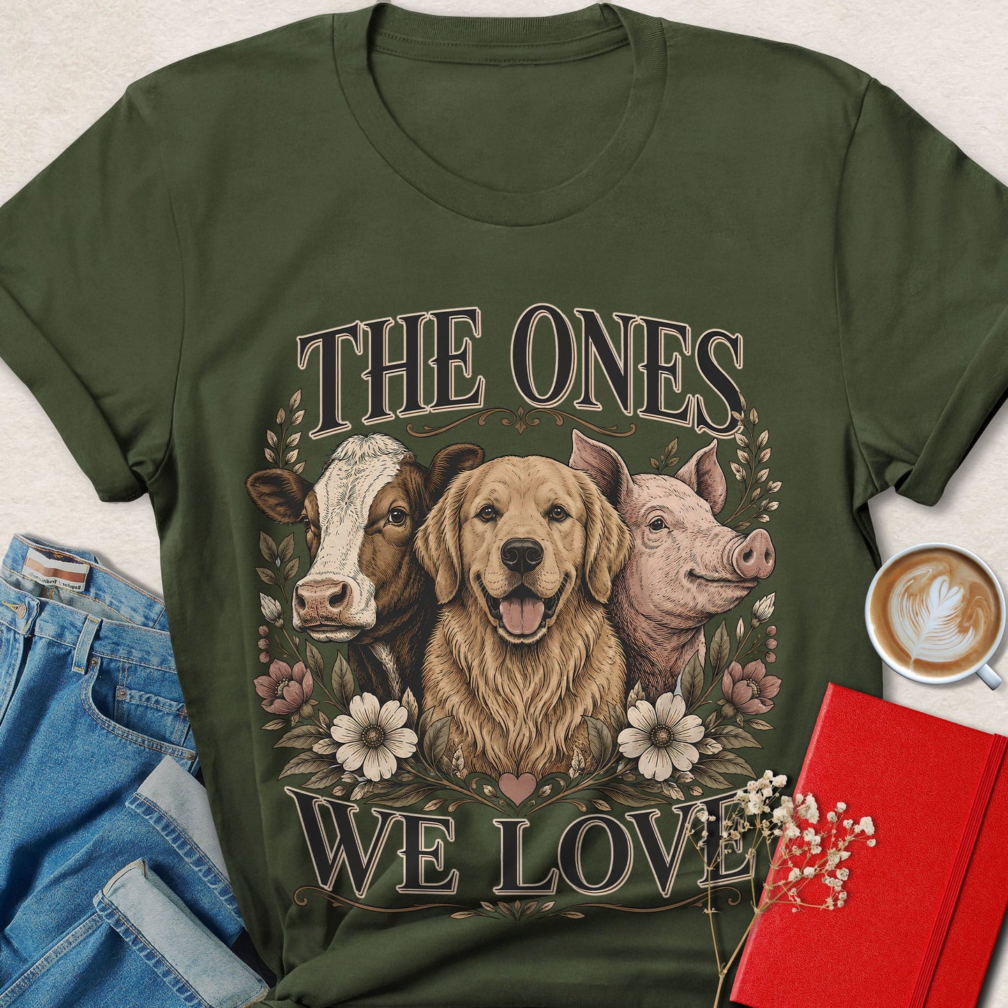 The Ones We Love Animal Rights T-Shirt