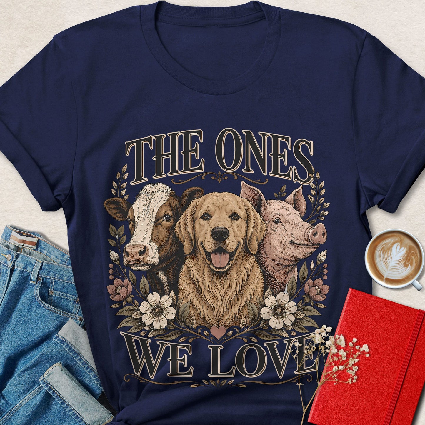 The Ones We Love Animal Rights T-Shirt