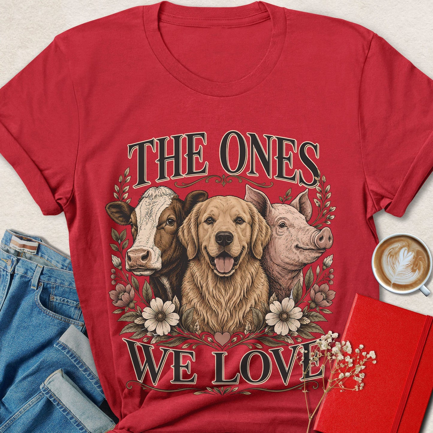 The Ones We Love Animal Rights T-Shirt