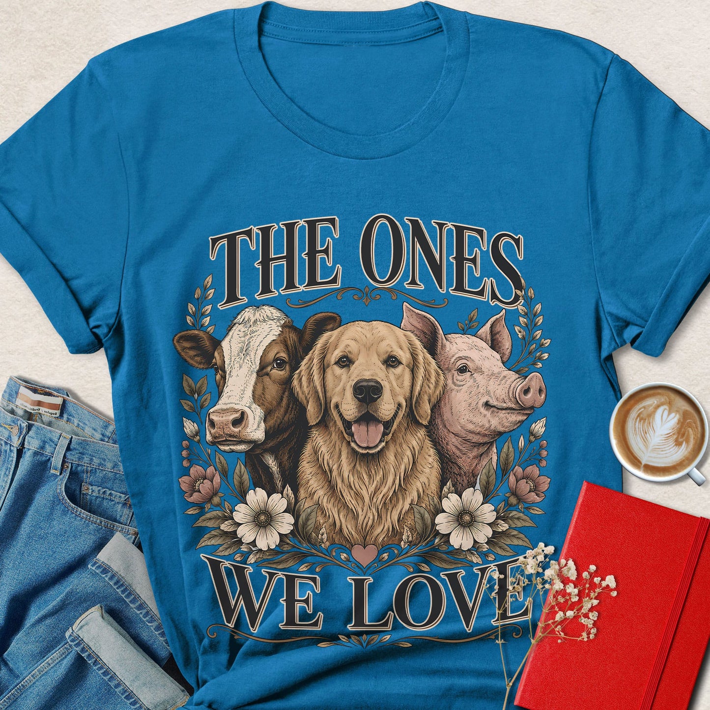 The Ones We Love Animal Rights T-Shirt