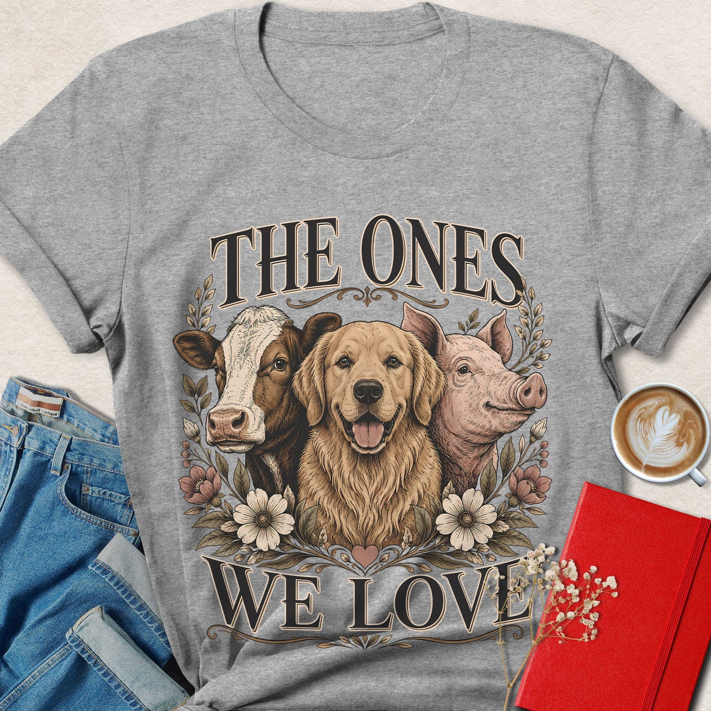 The Ones We Love Animal Rights T-Shirt