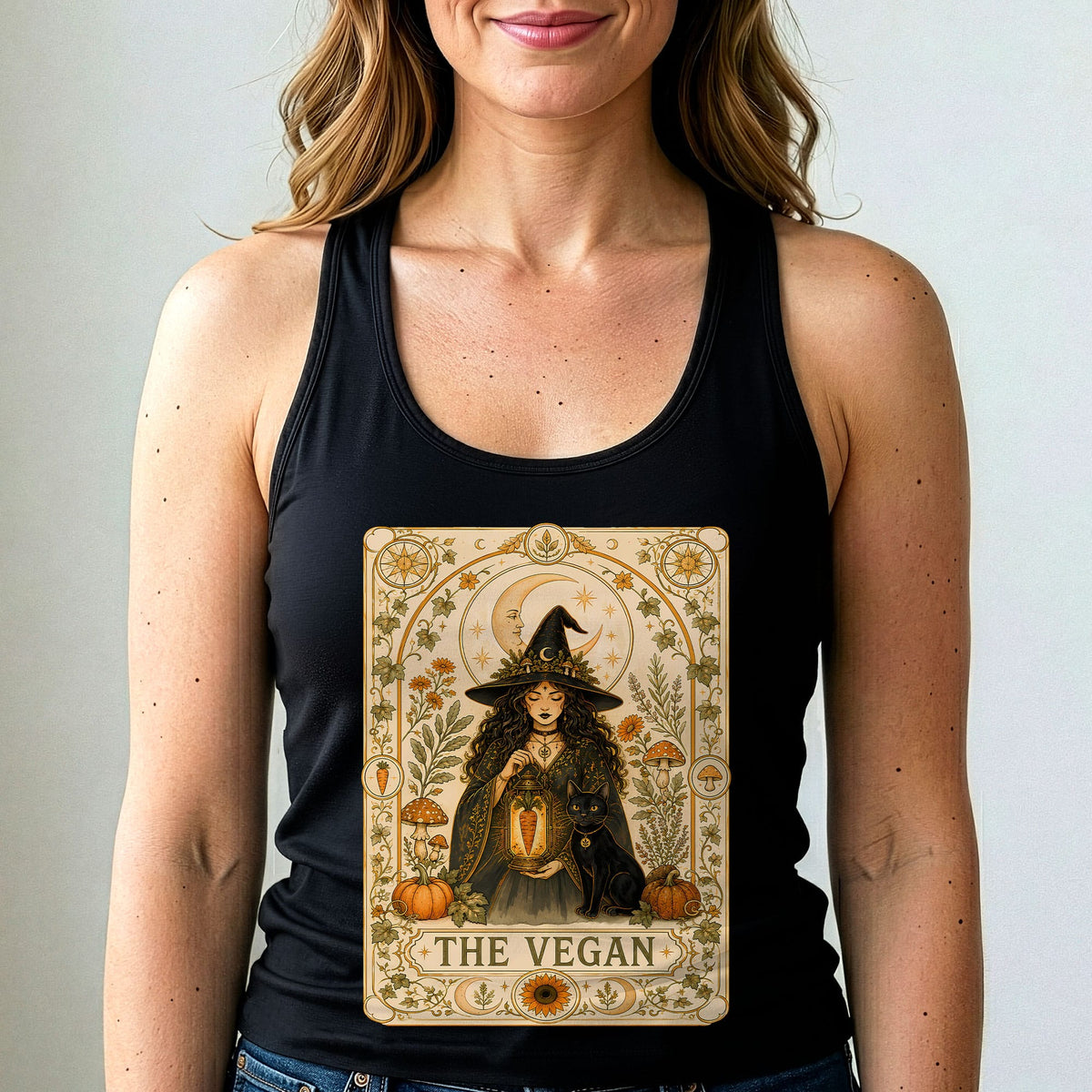 The Vegan Witch Halloween Tank Top