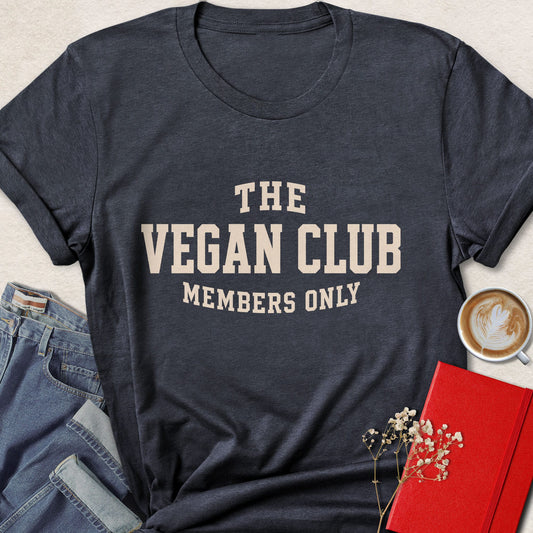 The Vegan Club Vintage Collegiate T-Shirt