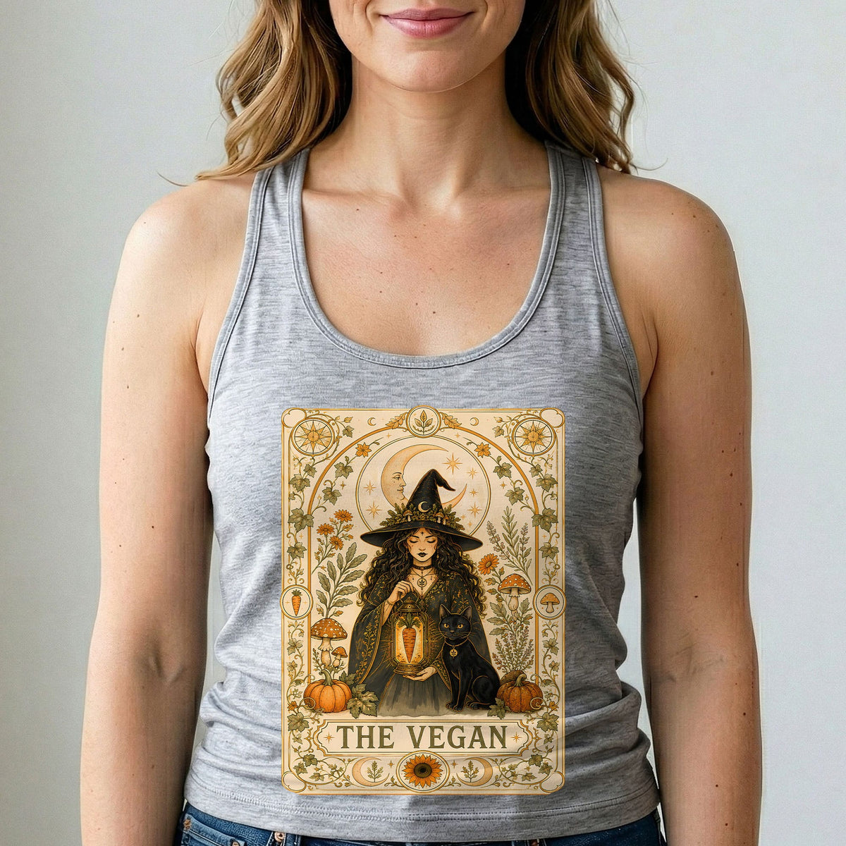 The Vegan Witch Halloween Tank Top