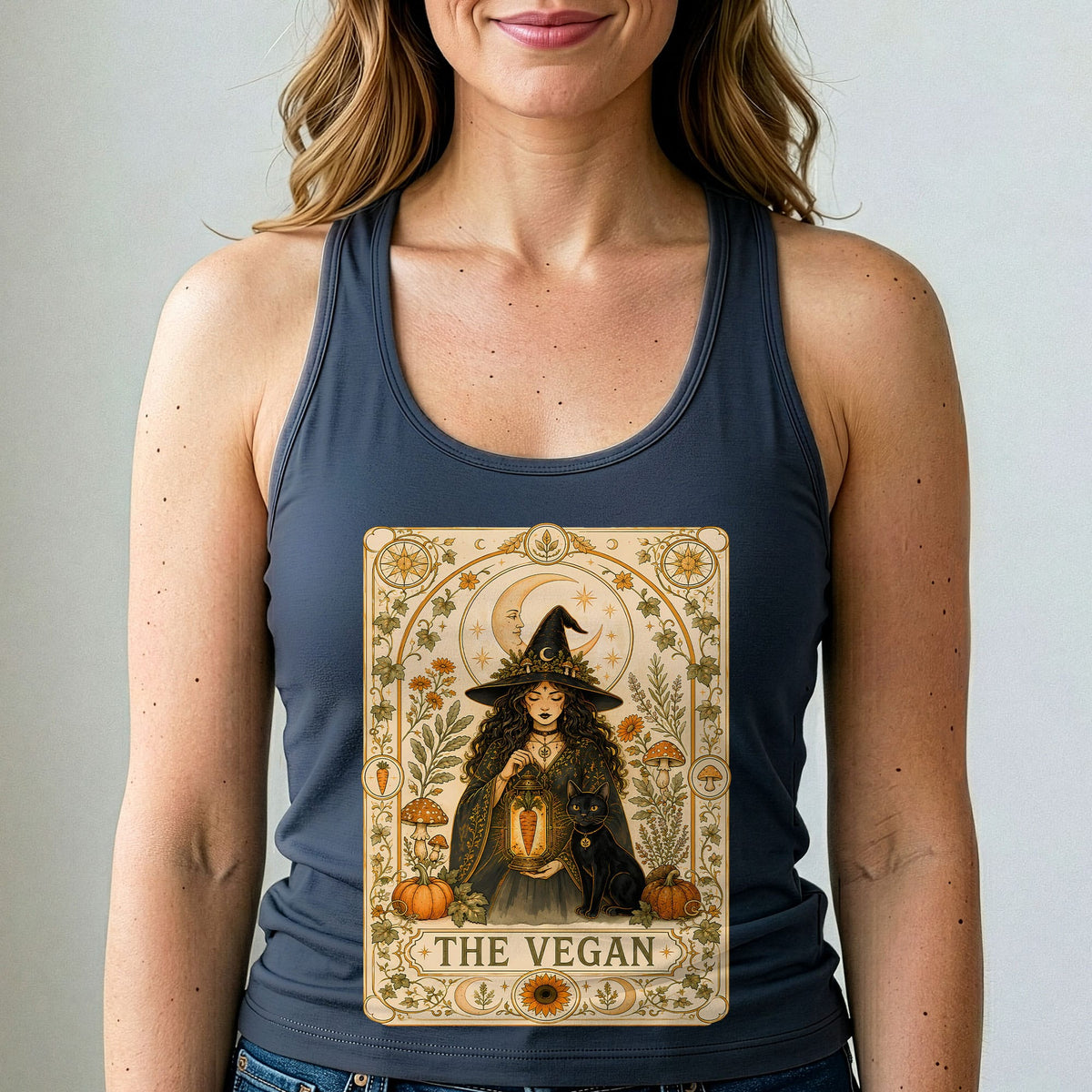 The Vegan Witch Halloween Tank Top