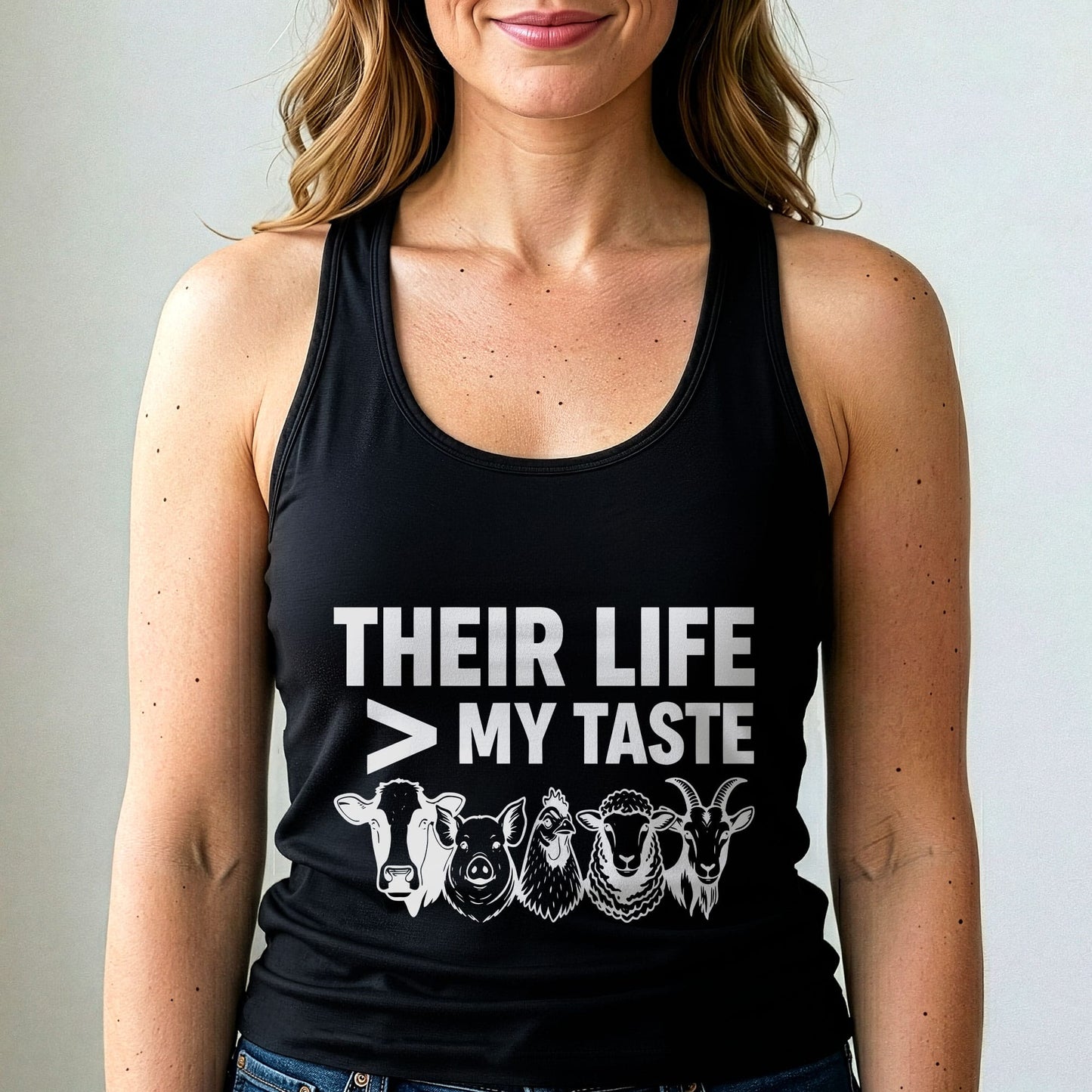 Their Life My Taste Vegan Tank Top