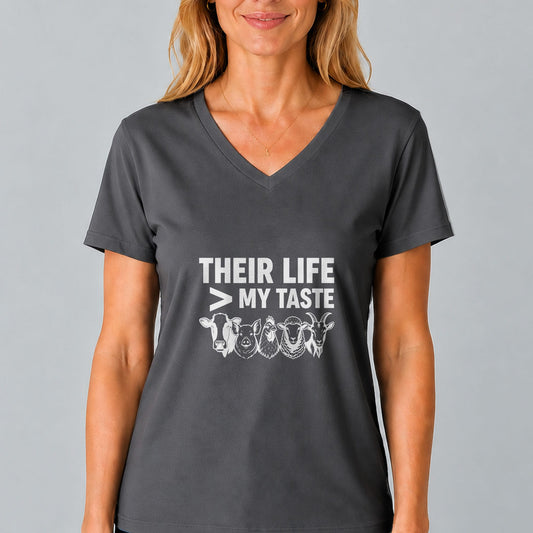 Their Life > My Taste V-Neck T-Shirt