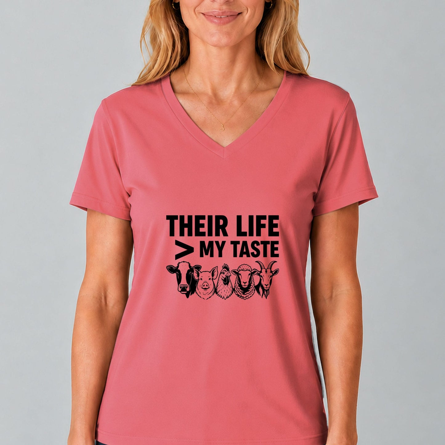 Their Life > My Taste V-Neck T-Shirt