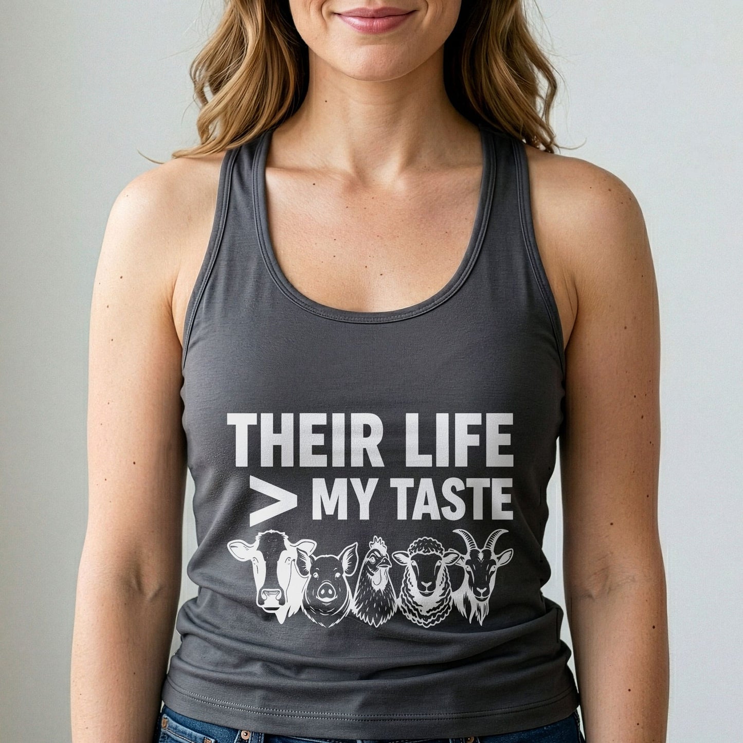 Their Life My Taste Vegan Tank Top