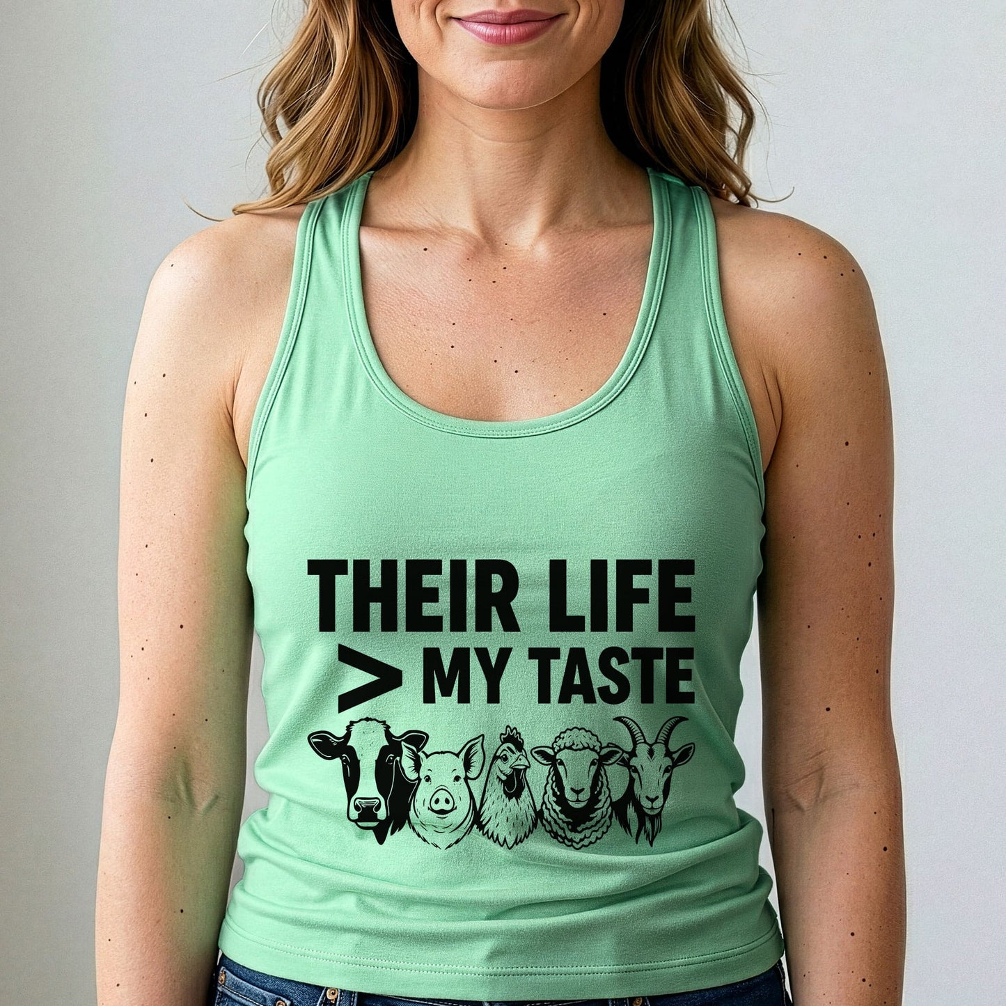 Their Life My Taste Vegan Tank Top