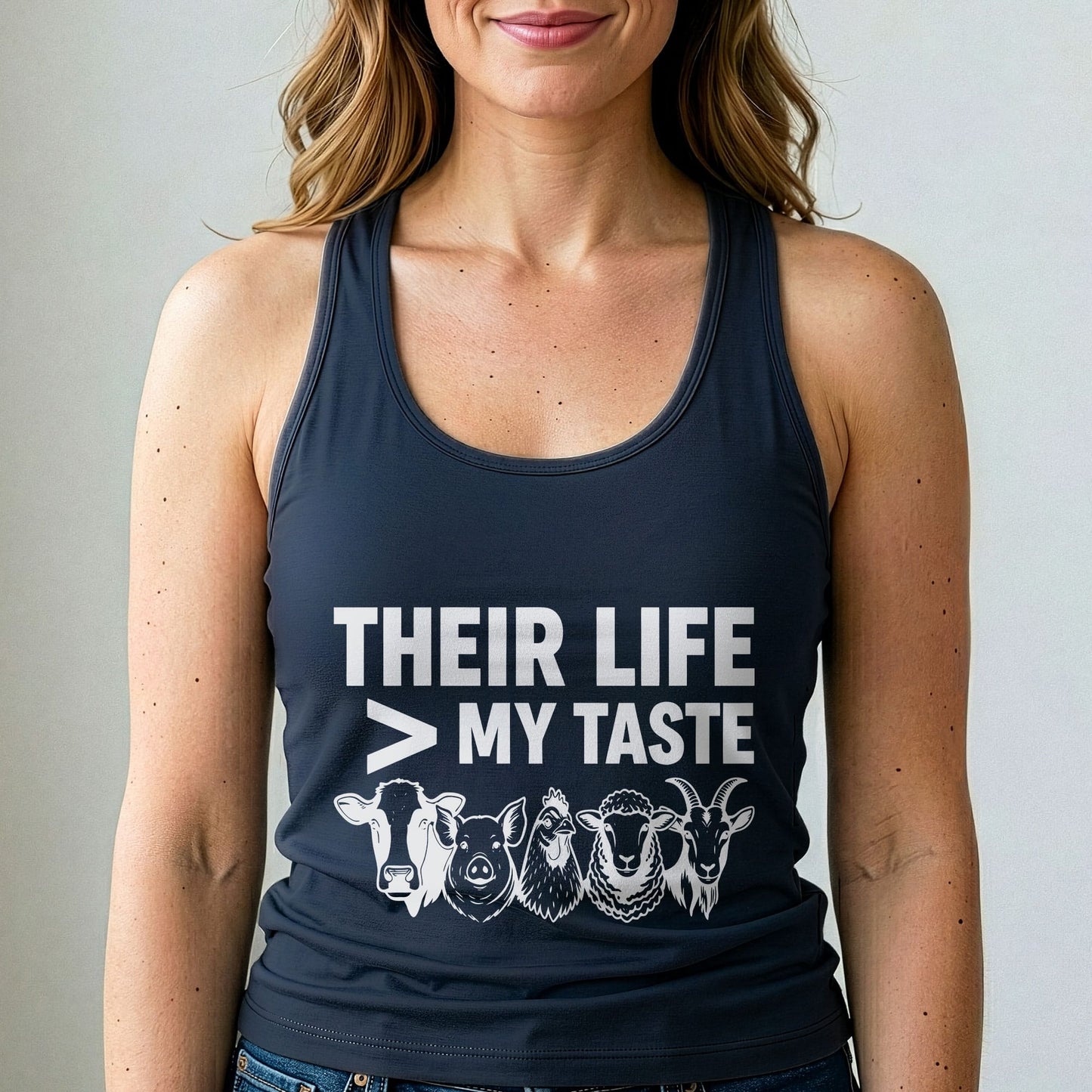 Their Life My Taste Vegan Tank Top