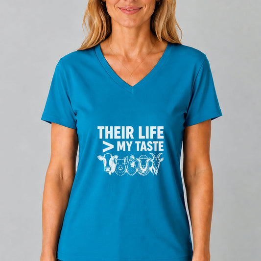 Their Life > My Taste V-Neck T-Shirt