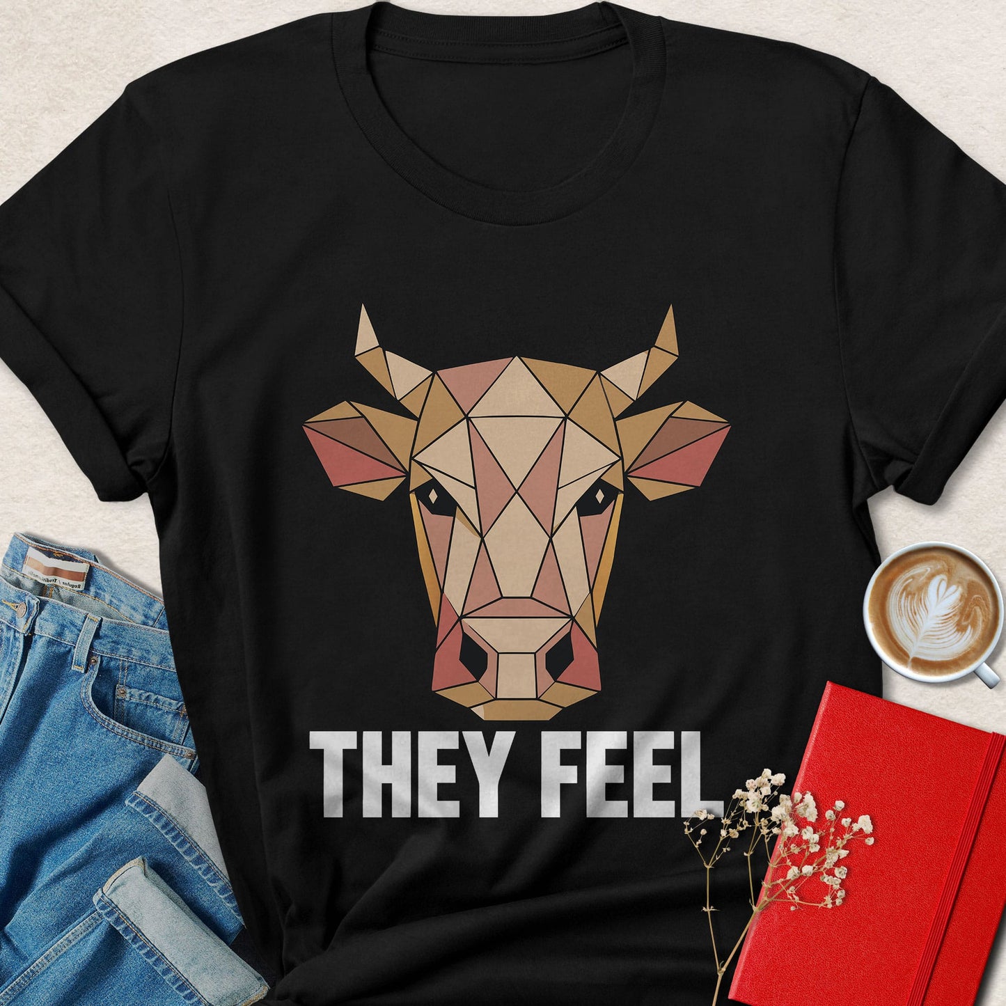 They Feel Cow T-shirt