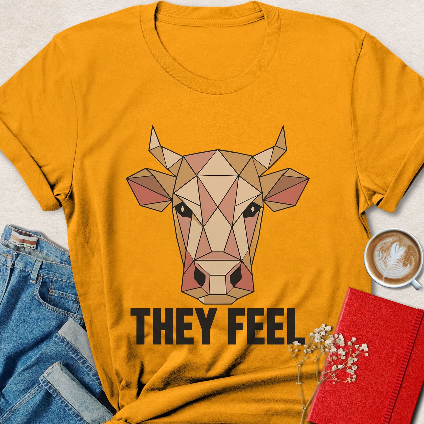 They Feel Cow T-shirt