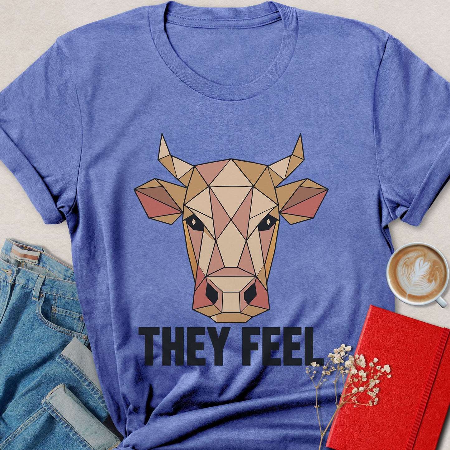 They Feel Cow T-shirt