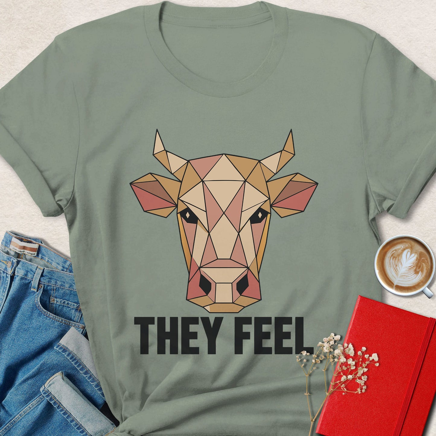 They Feel Cow T-shirt