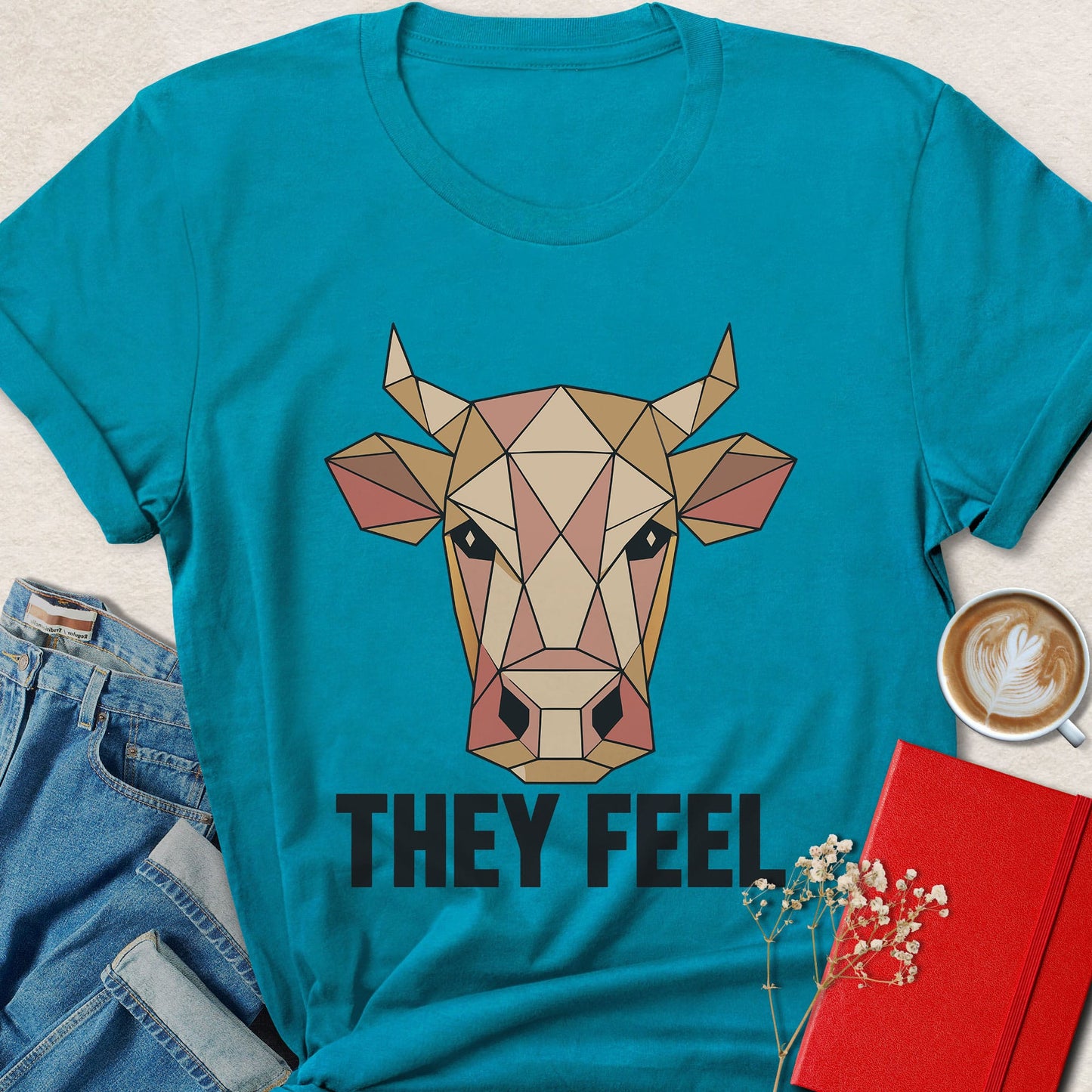 They Feel Cow T-shirt