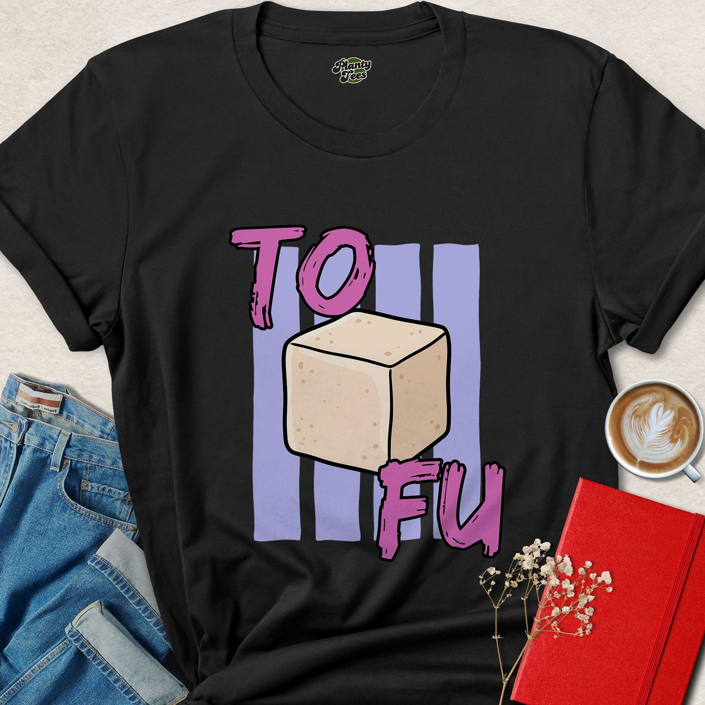 Tofu Vegan Shirt Funny Plant Based Food Lover Design