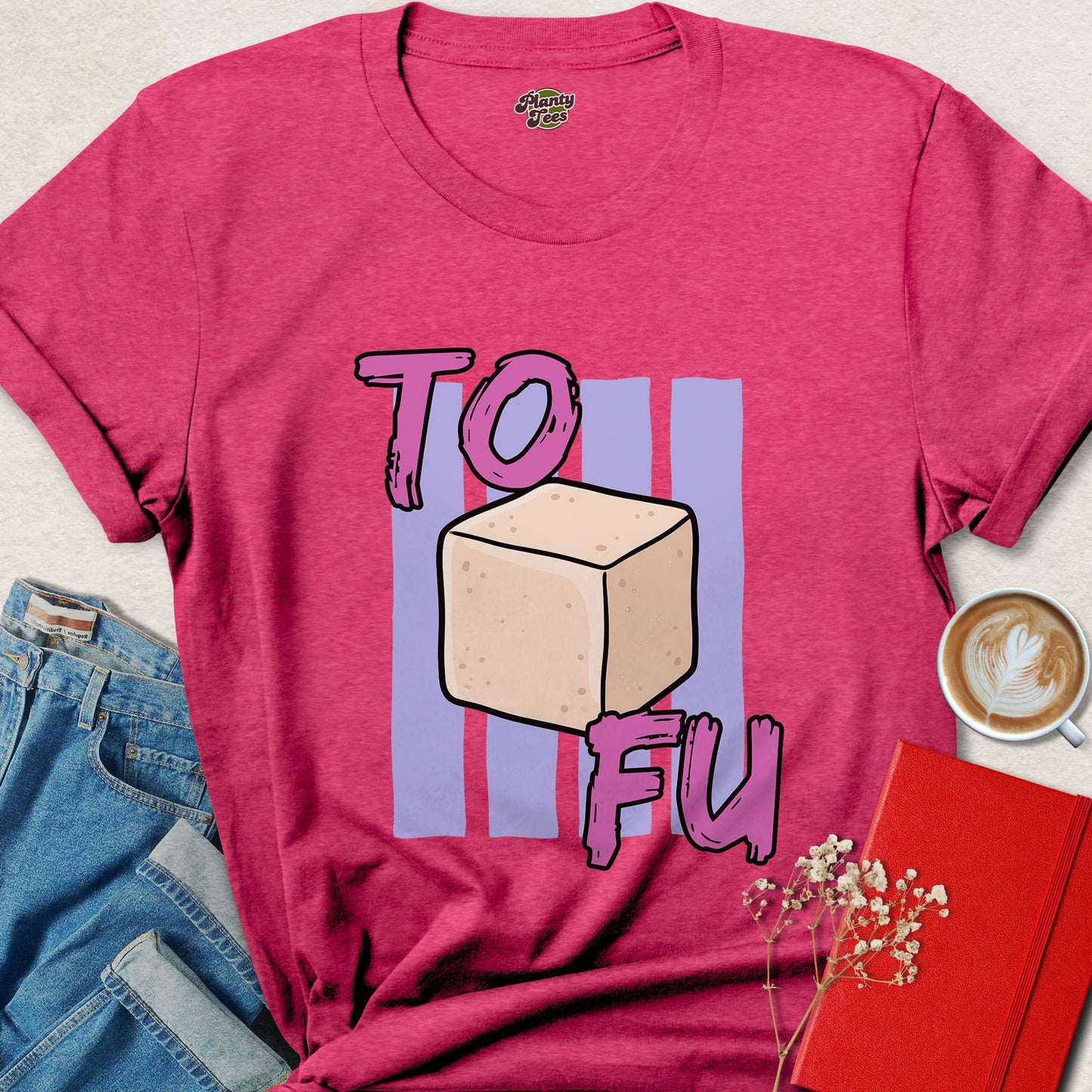 Tofu Vegan Shirt Funny Plant Based Food Lover Design