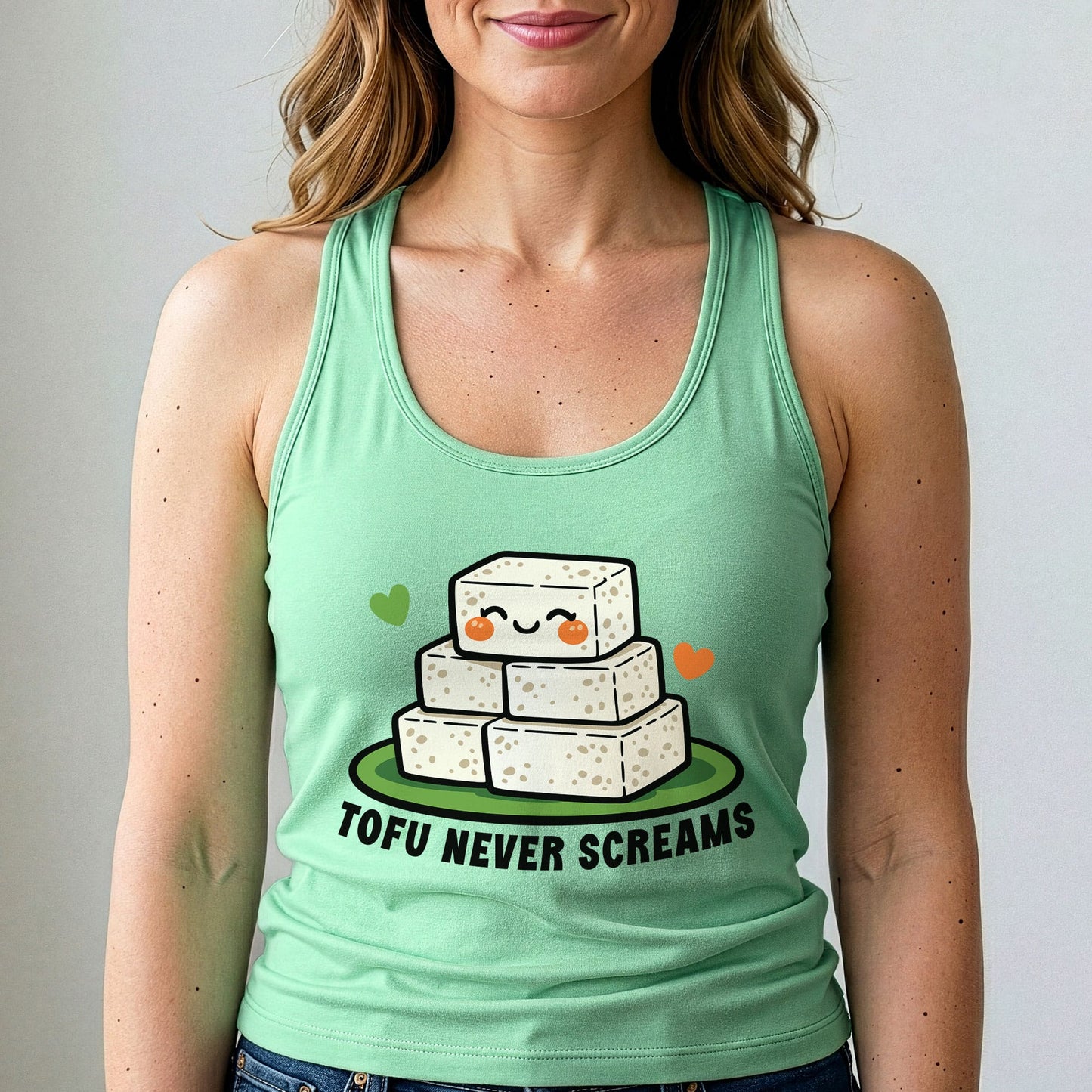 Tofu Never Screams Tank Top