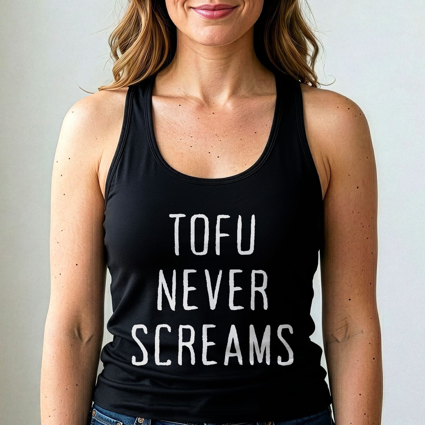 Tofu Never Screams Tank Top