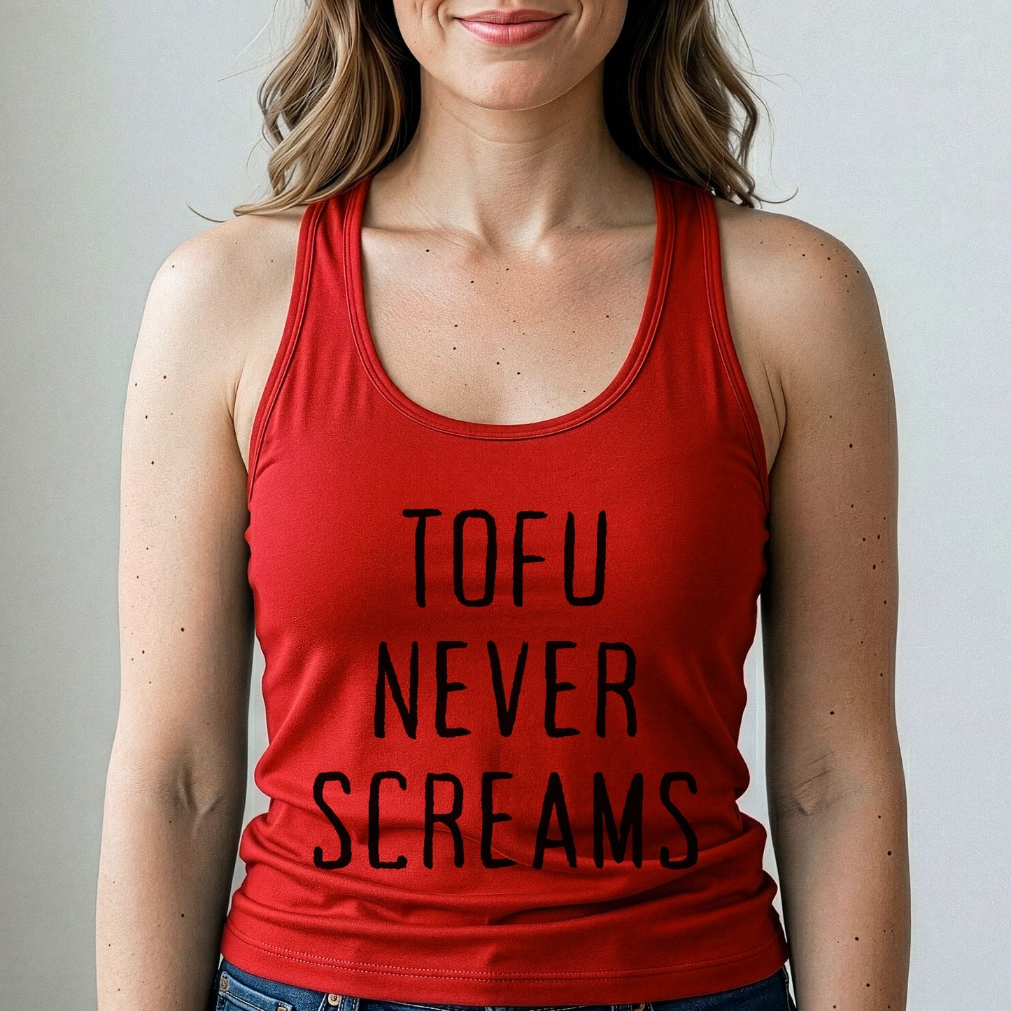 Tofu Never Screams Tank Top