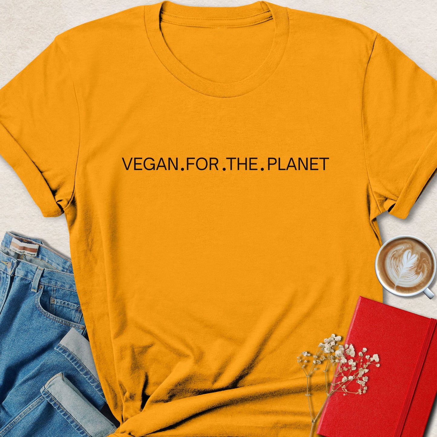 Minimalist Vegan For The Planet Vegan T-Shirt