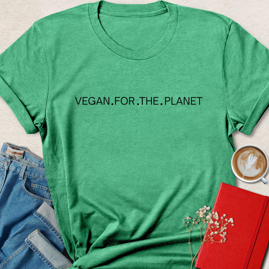Minimalist Vegan For The Planet Vegan T-Shirt