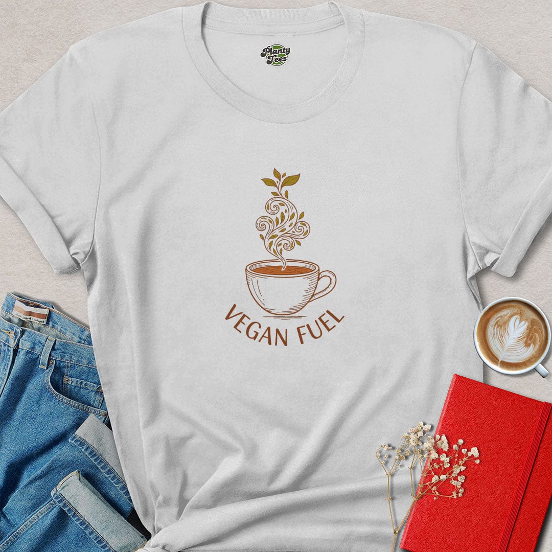 Vegan Fuel Shirt – Plant Based Coffee Lover Tee