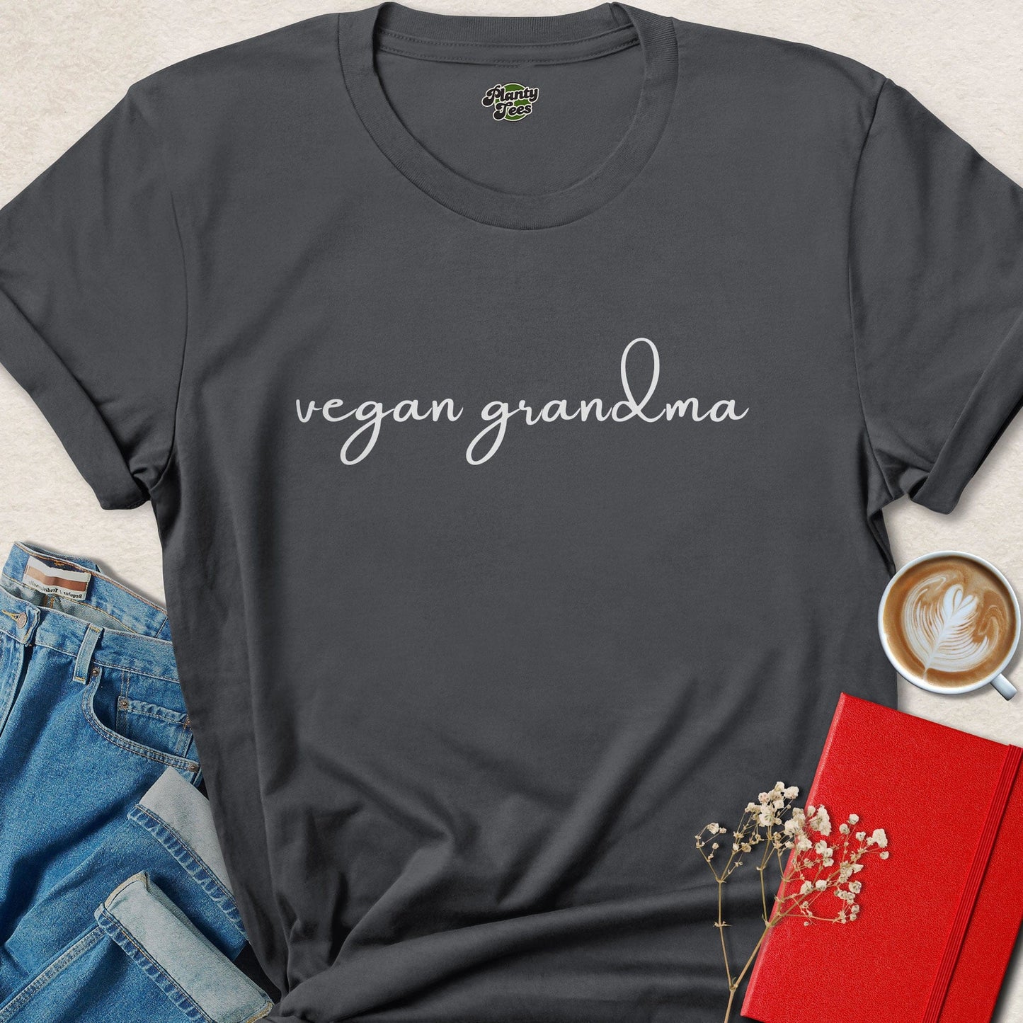 Vegan Grandma Shirt | Cute Plant Based Grandma Tee