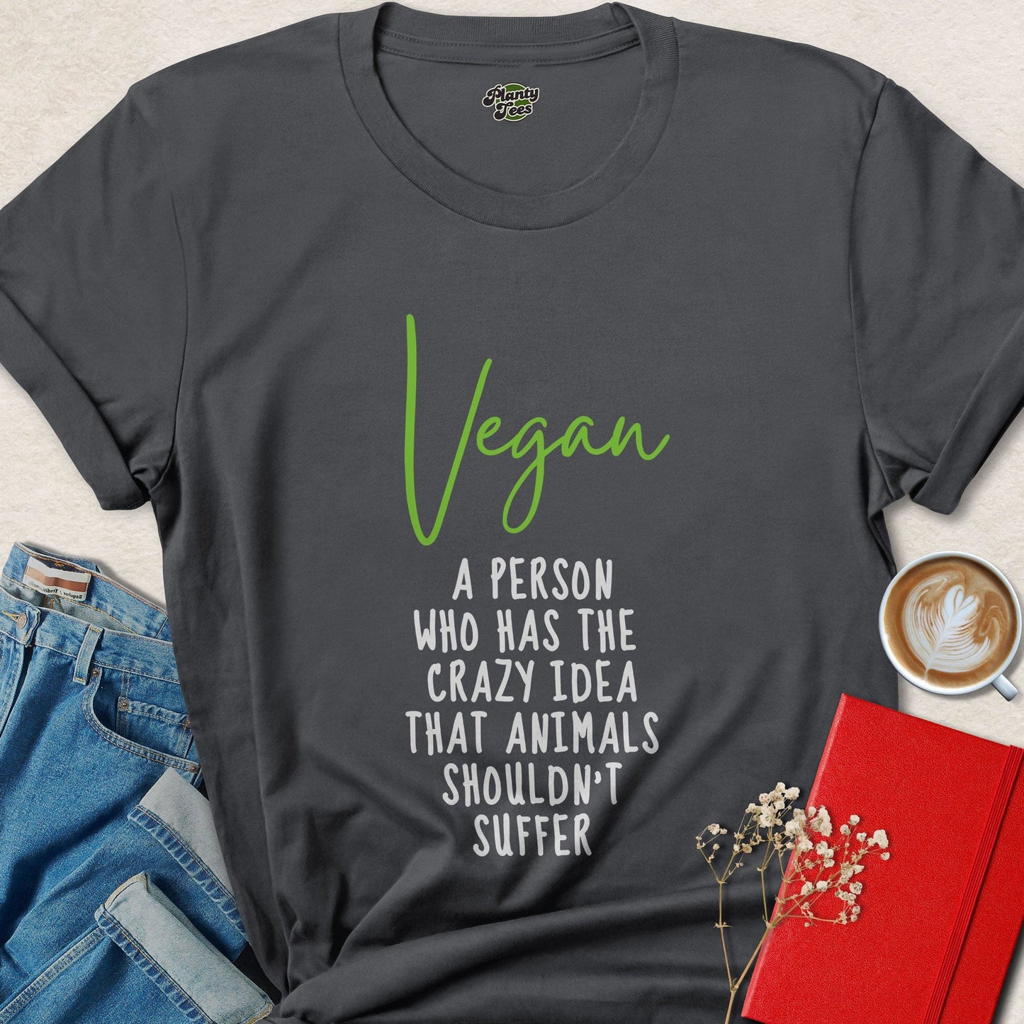 Vegan Definition Animal Rights Shirt Animals Shouldn't Suffer