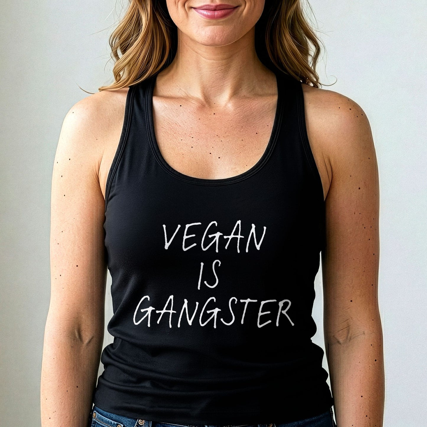 Vegan Is Gangster Vegan Tank Top